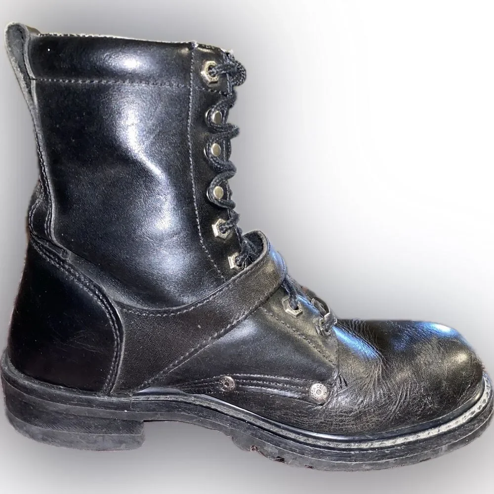 Size 8 Men's Faded Glory Leather Riding Boots Style D81003 (4/26)